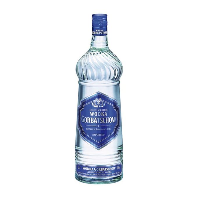 Wodka Gorbatschow Smooth And Clear Bottled In Berlin - 1 Litre 40%Vol