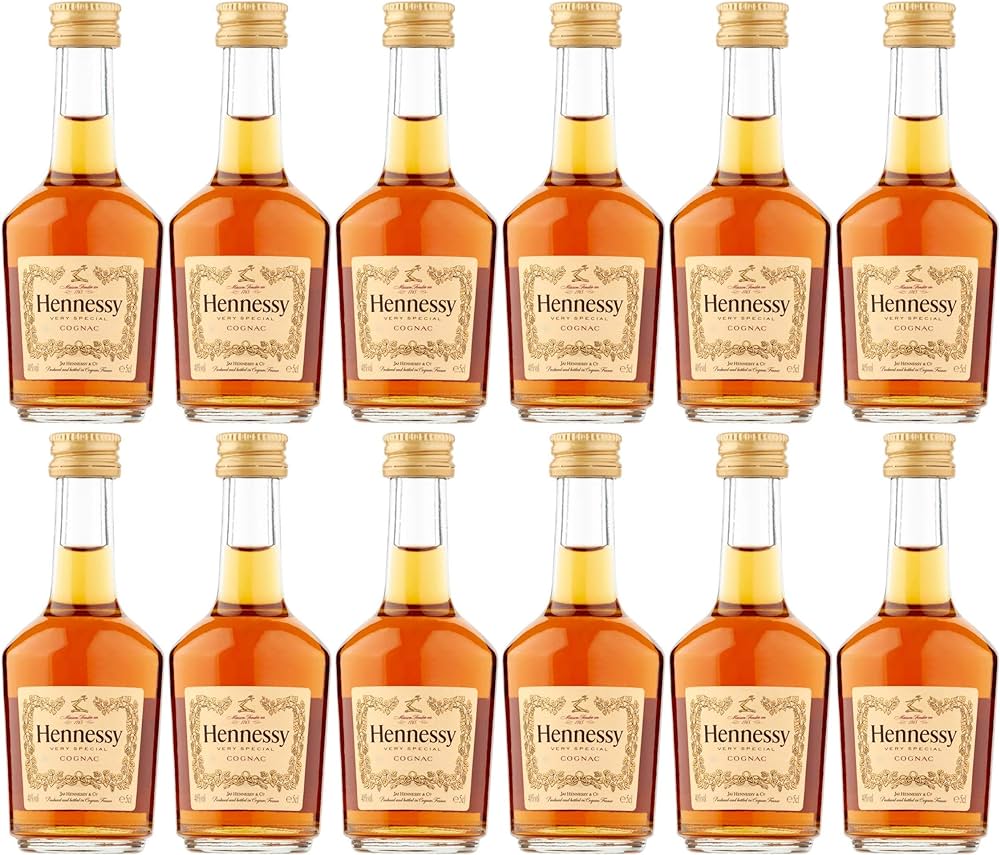 Hennessy VS Cognac 12 x 5cl Miniatures Case
