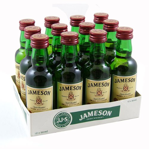 Jameson Irish Whiskey Miniatures 12 x 5cl