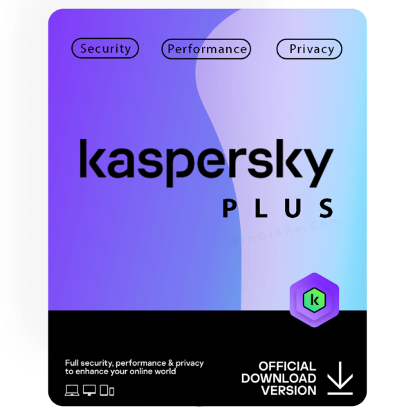 Kaspersky Plus 2 Devices 1 Year Windows/Mac/Android/iOS
